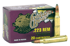 Golden Bear .223 REM, 62gr, SP - 20 Rounds [MPN: AG223SP]