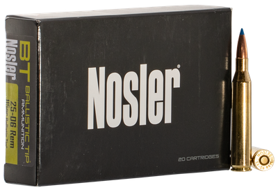 Nosler Ballistic Tip, Nos 40071 Ballistic 25-06 115 Bt 20/10