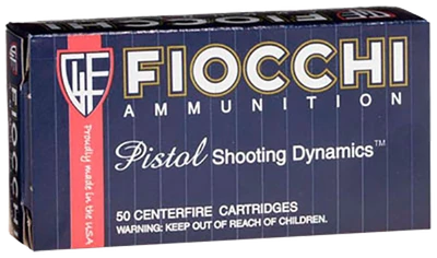 Fiocchi Shooting Dynamics .357 MAGNUM, 148gr, JHP - 50 Rounds [MPN: 357E]