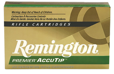 Remington Premier .22-250 REM, 50gr, AccuTip-V - 20 Rounds [MPN: 29186]