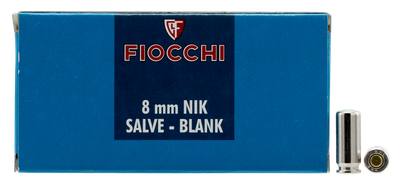 Fiocchi 8MM, Blanks - 50 Rounds [MPN: 8MMBLANK]