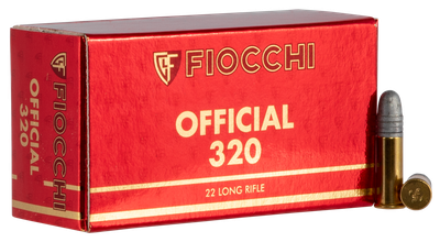 Fiocchi Exacta .22 LR, 40gr, RN - 50 Rounds [MPN: 22SM320]