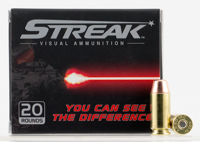 Ammo Inc Streak .40 S&W, 180gr, TMC - 20 Rounds [MPN: 40180TMCSTRK]
