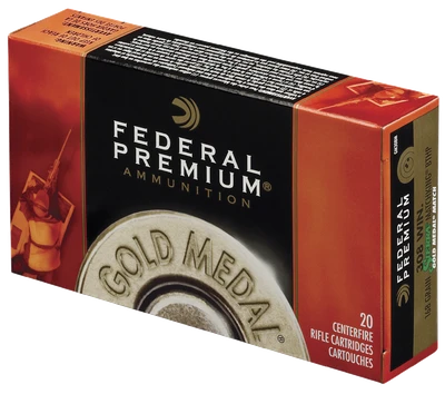 Federal Gold Medal .338 LAPUA MAGNUM, 300gr, HPBT - 20 Rounds [MPN: BM338LM2]