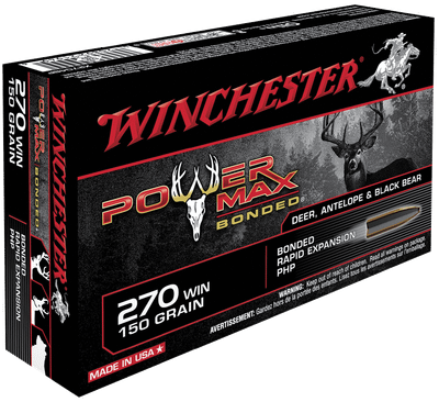 Winchester Power Max .270 WIN, 150gr, PMB - 20 Rounds [MPN: X2704BP]