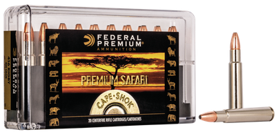 Federal Premium .416 RIGBY, 400gr, Swift A-Frame - 20 Rounds [MPN: P416SA]