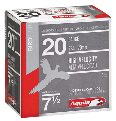 Aguila Field 20 GA, 2-3/4in. 1oz. #1 Shot - 25 Rounds [MPN: 1CHB2048]