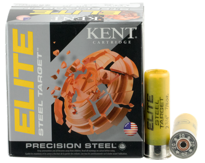 Kent Cartridge Elite Steel Target 20 GA, 2-3/4in. 7/8oz. #7 Shot - 25 Rounds [MPN: E20ST247]