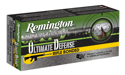 Remington Ultimate Defense .223 REM, 62gr, PSP - 20 Rounds [MPN: 22107]