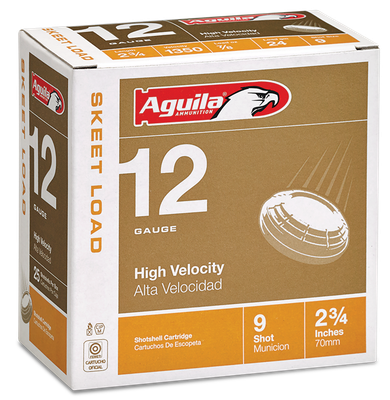 Aguila Competition 12 GA, 2-3/4in. 7/8oz. #9 Shot - 25 Rounds [MPN: 1CHB1254]