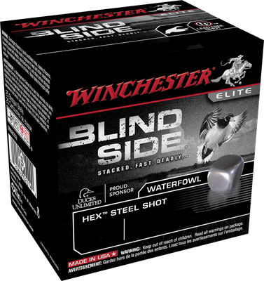 Winchester Blind Side 12 GA, 3in. 1-3/8oz. #2 Shot - 200 Rounds [MPN: SBS1232VP]
