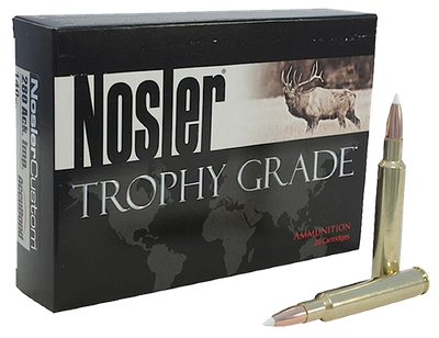Nosler Trophy Grade Long Range .280 REM, 140gr, Spitzer Accubond LR - 20 Rounds [MPN: 48545]