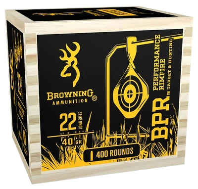 Browning BPR .22 LR, 40gr, LRN - 2400 Rounds [MPN: B194122WB]