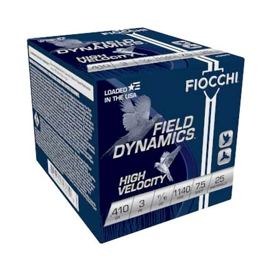 Fiocchi High Velocity .410 BORE, 3in. 11/16oz. #7.5 Shot - 25 Rounds [MPN: 410HV75]