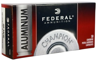 Blazer Ammunition .40 S&W, 180gr, FMJ - 50 Rounds [MPN: CAL40180]