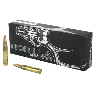 Gorilla Ammo Lehigh Controlled Chaos .223 REM, 62gr, Sierra MatchKing - 20 Rounds [MPN: GA22362LCC]