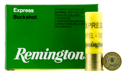 Remington Express 20 GA, 2-3/4in. Twenty Pellet 3 Buckshot - 5 Rounds [MPN: 20630]