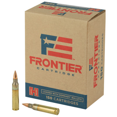 Frontier Cartridge 5.56X45MM, 55gr, HP - 150 Rounds [MPN: FR2415]
