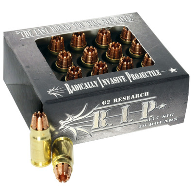 G2 Research RIP .357 SIG, 92gr, SCLF - 20 Rounds
