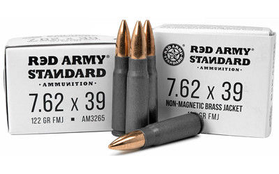 Century Arms Red Army Standard 7.62X39MM, 122gr, FMJBT - 20 Rounds [MPN: AM3265]