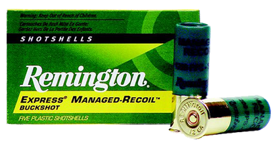 Remington Express Managed Recoil 12 GA, 2-3/4in. 8 Pellet 00 Buckshot - 5 Rounds [MPN: 20282]