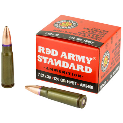 Century Arms 7.62X39MM, 124gr, HPBT - 20 rounds [MPN: AM2458]