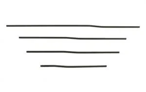 Aero Precision Gas Tube, Pistol Length, Melonited, Anodized Black, Pistol Length