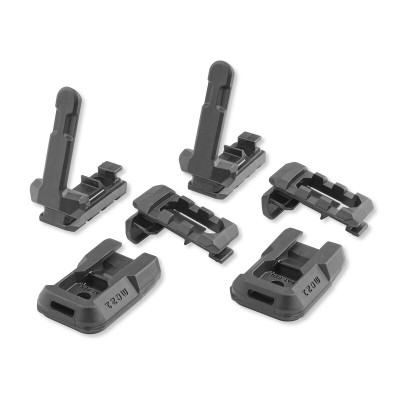 Recover Tactical 2 Sets Magazine Clips For Glock 21 Picatinny Rail Black MC21SRB