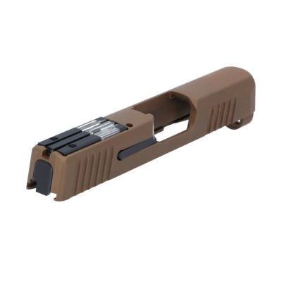 Sig Sauer P365 SAS Slide Assembly FT Bullseye Sight Coyote