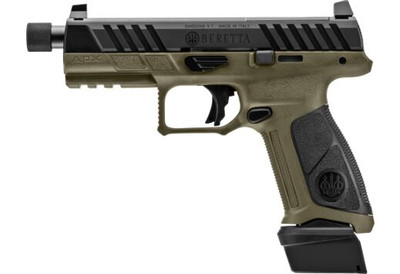 BERETTA APX A1 FS 9MM 48quot 21SHOT OD GREENBLACK