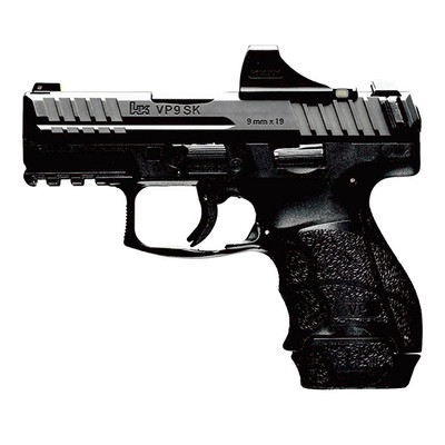 HK VP9SK OR 9MM 47quot 15RD BLACK SUPER GREEN HOLOSON SCS