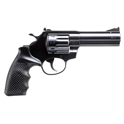 Armscor, AL22 Revolver, 22LR, 4" Barrel, 9 Rounds , Steel, Blued Finish, Rubber Grips, Adjustable Rear Sight,Double Action/Single Action, Medium Frame