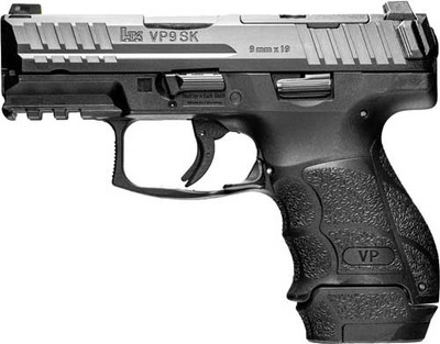 HK VP9SK 9MM 339quot Barrel 151 Black Semiautomatic SubCompact