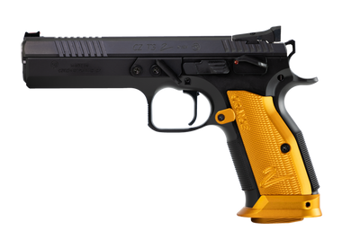 CZ TS 2 ORANGE 40SW 52quot 17RD BULL FOFS ALUM GRIPS