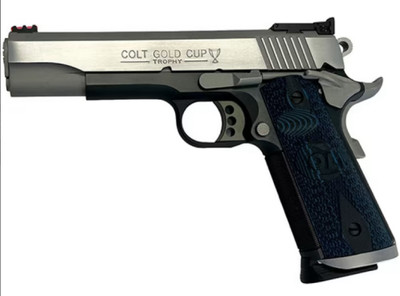 COLT FIREARMS GOLD CUP TROPHY 45 ACP 5quot BARREL 8ROUNDS TWOTONE