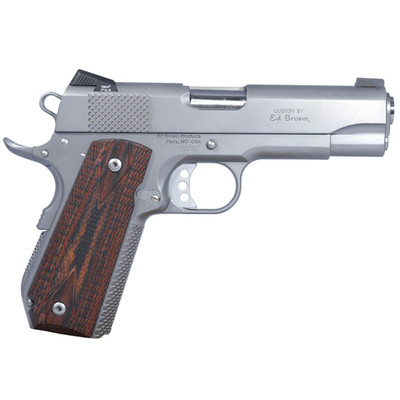 Ed Brown Kobra Carry 45 Auto ACP 425quot 71rd Stainless Pistol  California Compliant