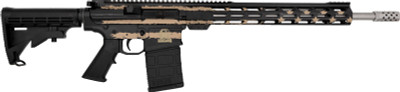 Great Lakes Firearms amp Ammo Ar10 Rifle 308 Winchester 18quot 10rd Ss Bbl Desert Flag