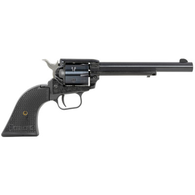 Heritage Manufacturing Rough Rider22 LR22 WMR 650quot 6Rd Black Rimfire Revolver