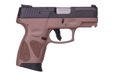 TAURUS G2C 9MM 325quot BARREL 12ROUNDS COYOTE BROWN INCLUDES 2 MAGAZINES