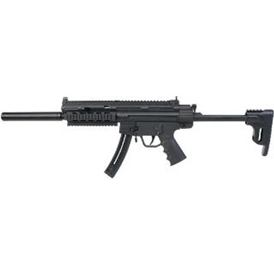 Blue Line GSG16 22 LR 1625quot barrel 22 Rnds  Black MPN 4160003