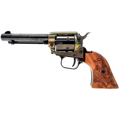 Heritage Manufacturing Rough Rider Revolver 22 Long Rifle 65quot Barrel 6 Rounds Buffalo Bill Grips Blue Finish FC727962704790