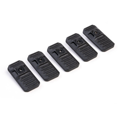 Strike Industries LINK Rail Covers 5 Pack KeyMod And MLOK Black