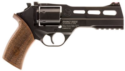 CHIAPPA RHINO 50SAR .357 MAGNUM 5" 6RD BLACK WOOD CA LEGAL