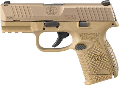 Fn 509 Compact 9mm Luger  210rd Fde