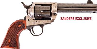 Cimarron Frontier 357 Pw Fs  475quot Engraved Silverbl Wal