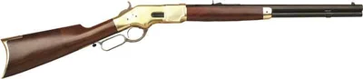 Cimarron 1866 Yellowboy .45lc - 20" Octagon Brass/blued Walnut