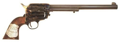 Cimarron Wyatt Earp 45lc Om  Fs 10quot Ccbl Walnut Wshield