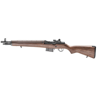 Springfield Armory M1A Tanker 308 Winchester 1625quot Barrel 10 Rounds Stained Walnut Stock Semi Auto Rifle