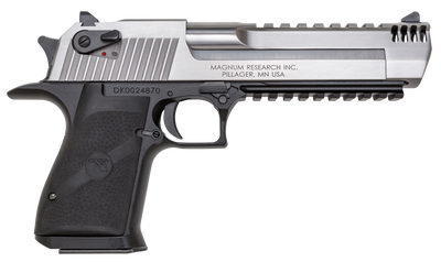Magnum Research DE357ASIMB Desert Eagle Mark XIX L6 357 Mag Caliber with 6quot Muzzle BrakePicatinny Rail Barrel 91 Capacity