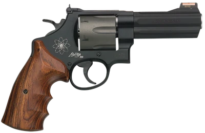 Smith & Wesson 329 Personal Defense 44 Remington Magnum, 4.13" Black Stainless Steel Barrel, 6rd, Titanium Cylinder, Matte Blk Scandium 163414